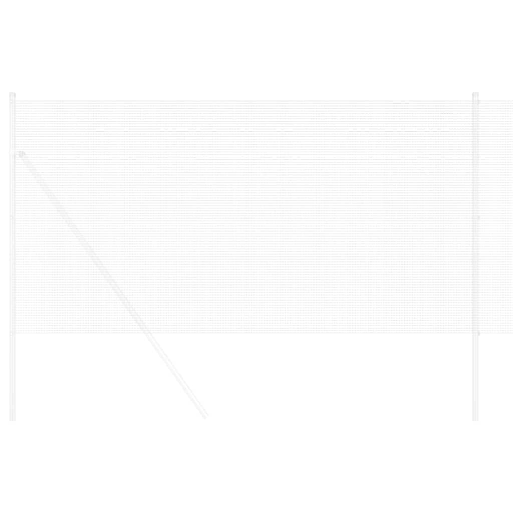 Geschweißter Drahtzaun Silber 0.4 x 50 m Stahl