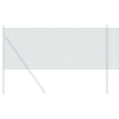 Geschweißter Drahtzaun Grün 0.8 x 10 m Stahl