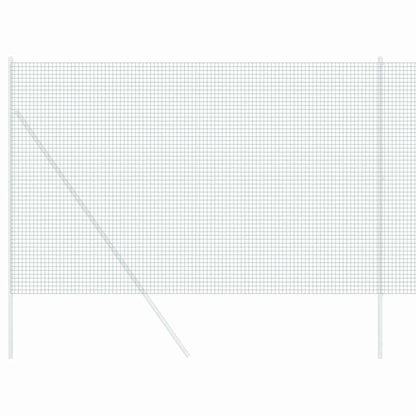 Geschweißter Drahtzaun Grün 1.6 x 10 m Stahl