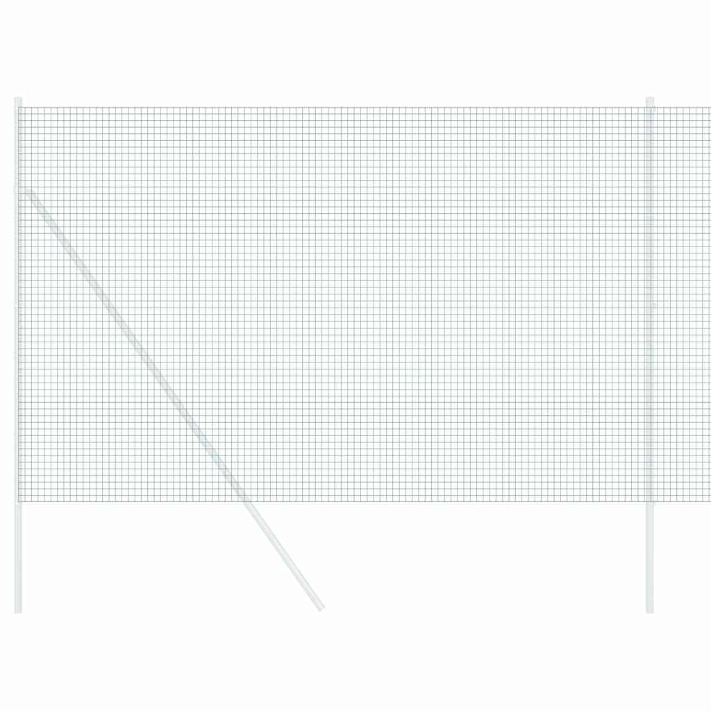 Geschweißter Drahtzaun Grün 1.6 x 25 m Stahl