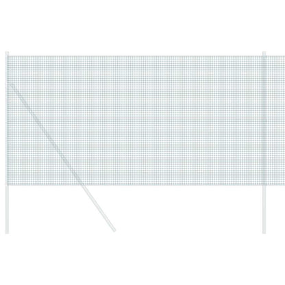 Geschweißter Drahtzaun Grün 1 x 50 m Stahl