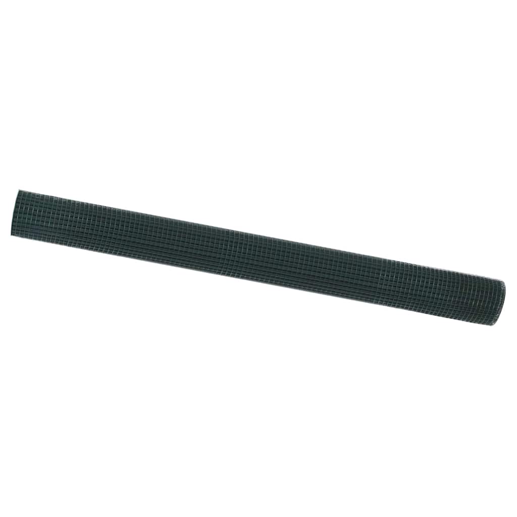 Geschweißter Drahtzaun Grün 1.5 x 50 m Stahl