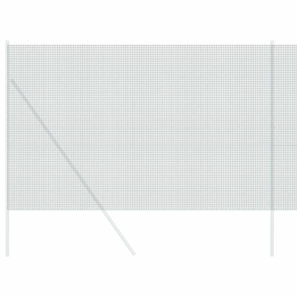 Geschweißter Drahtzaun Grün 1.5 x 50 m Stahl
