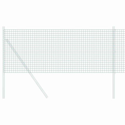 Geschweißter Drahtzaun Grün 0,4 x 100 m Stahl