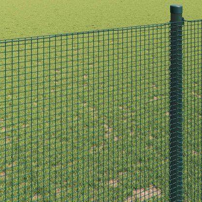 Geschweißter Drahtzaun Grün 0,8 x 100 m Stahl