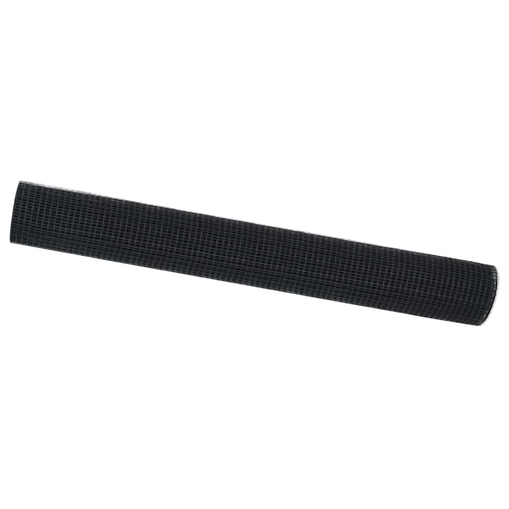 Geschweißter Drahtzaun Grau 1.2 x 50 m Stahl