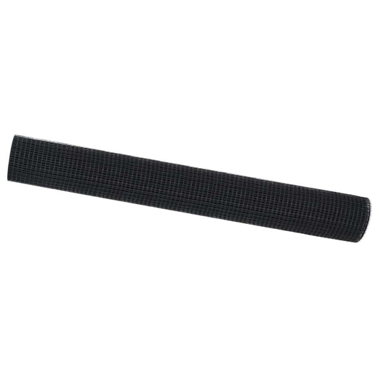 Geschweißter Drahtzaun Grau 1.4 x 50 m Stahl