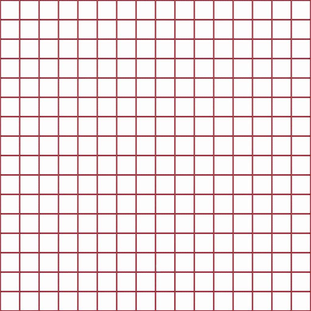 Geschweißter Drahtzaun Rot 1.5 x 25 m Stahl