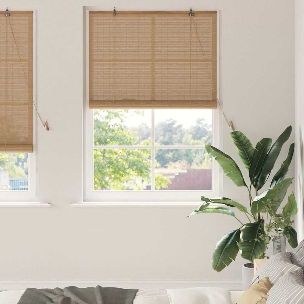 Fenster Jalousien & Rollos Sonstiges Hellbraun Bambus