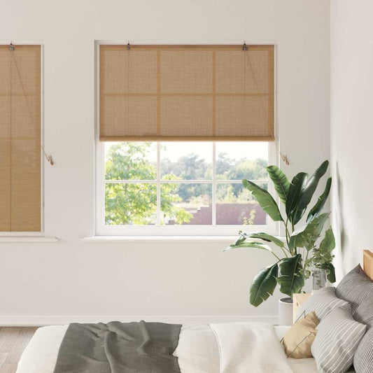 Fenster Jalousien & Rollos Sonstiges Hellbraun Bambus