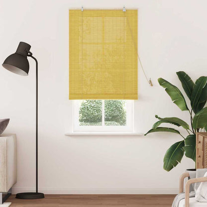 Fensterjalousien & -rollos Sonstiges Gelb Bambus