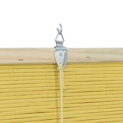Fensterjalousien & Rollos Sonstiges Gelb Bambus