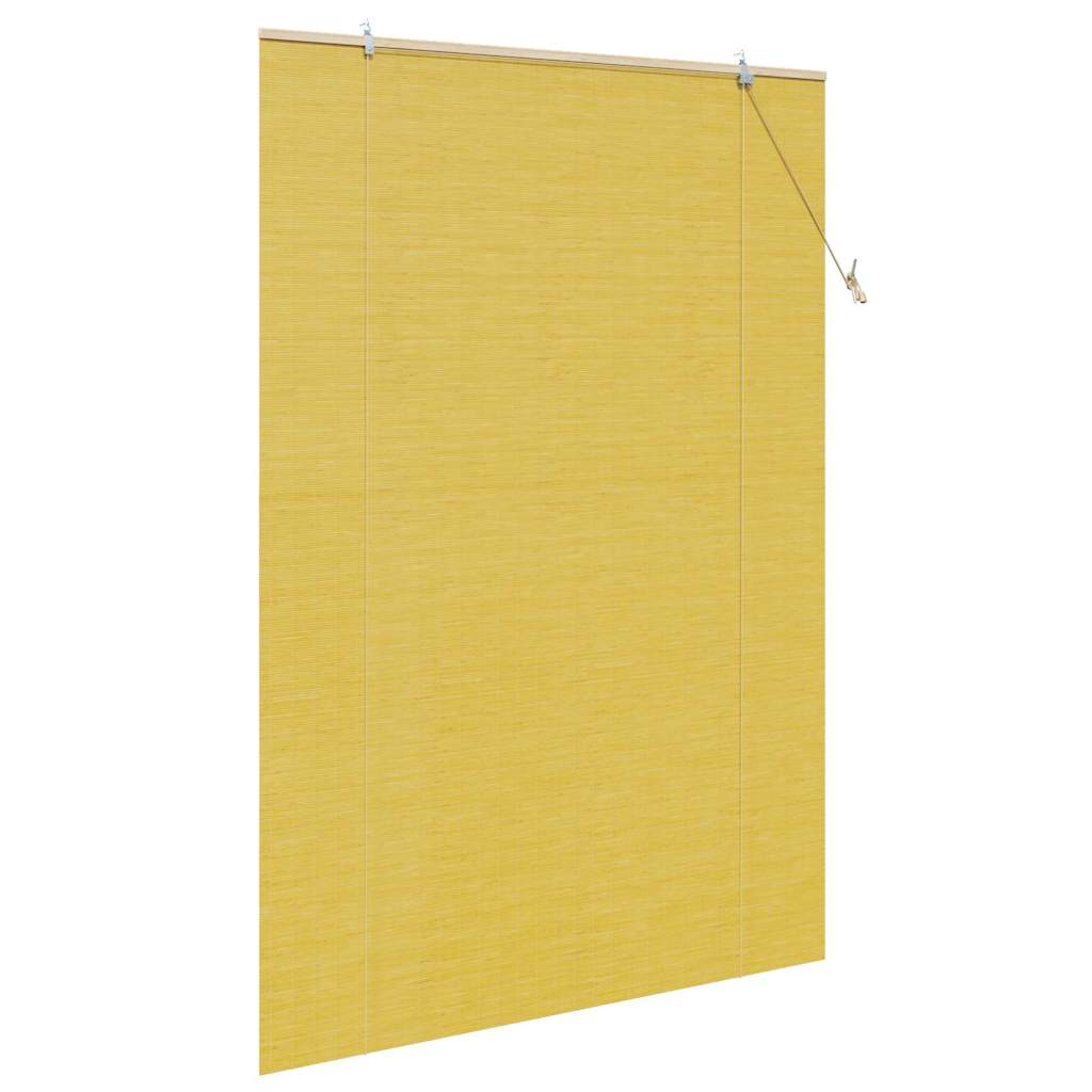 Fenster Jalousien & Rollos Sonstiges Gelb Bambus