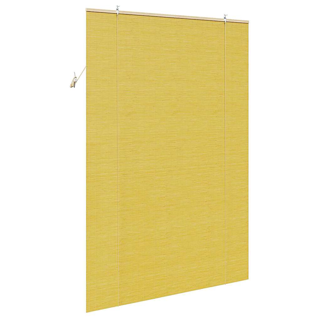 Fenster Jalousien & Rollos Sonstiges Gelb Bambus