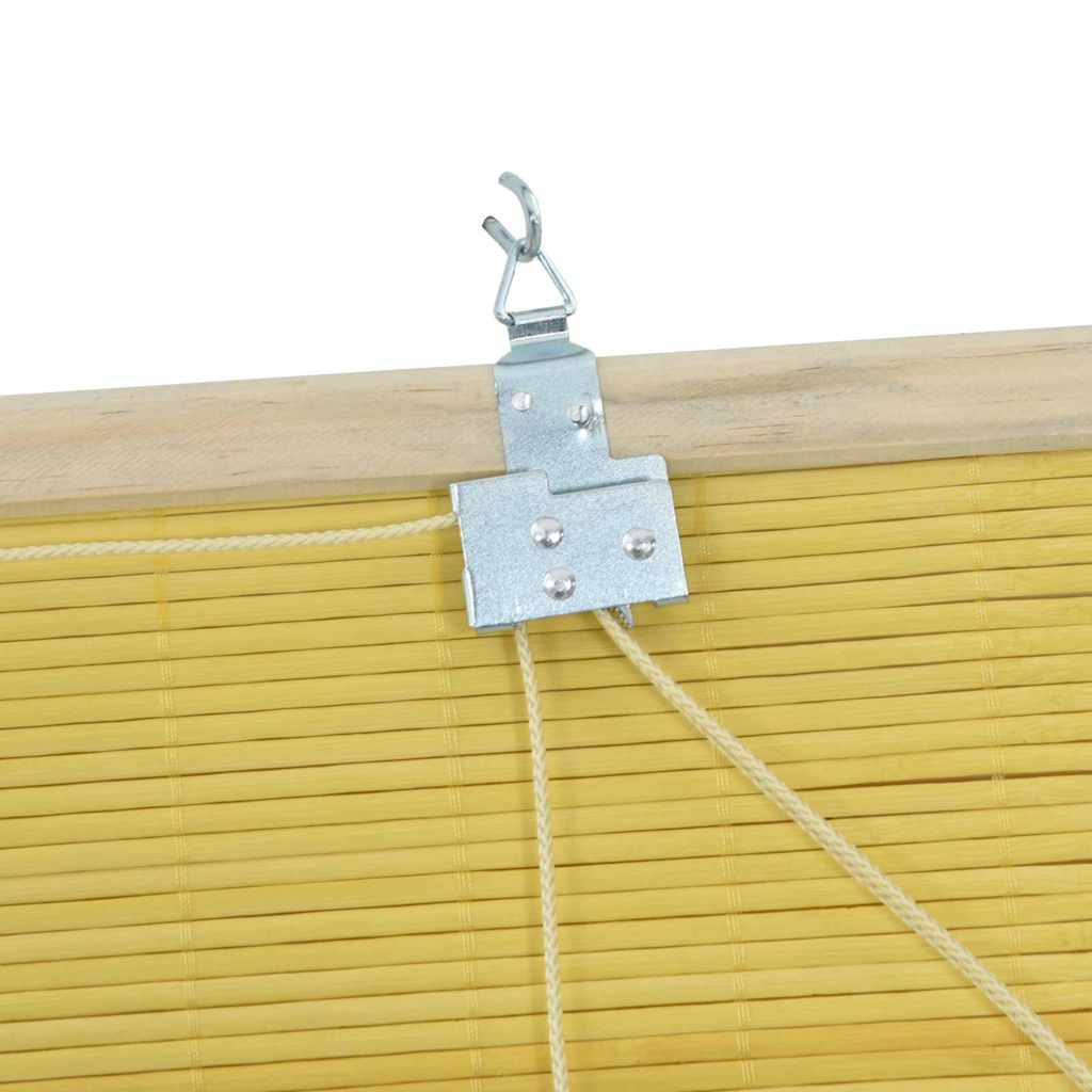Fenster Jalousien & Rollos Sonstiges Gelb Bambus