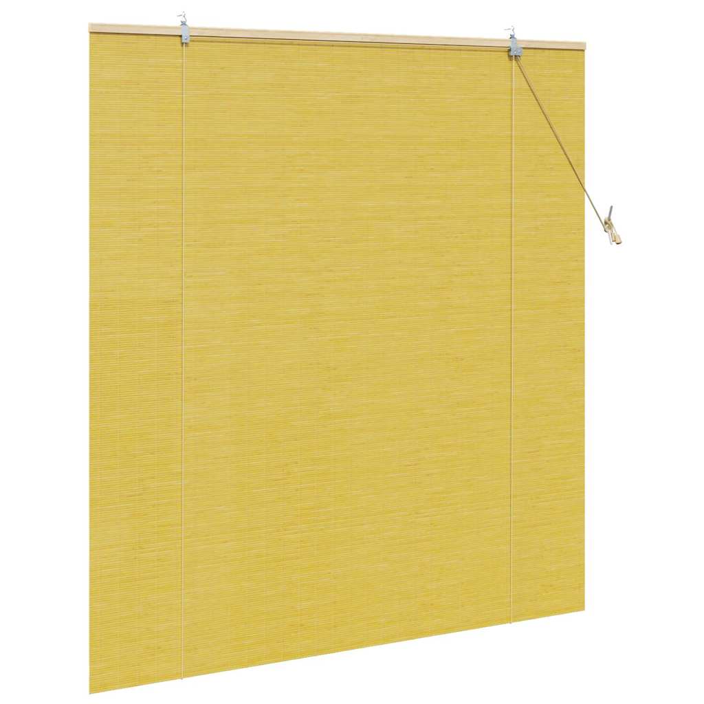 Fenster Jalousien & Rollos Sonstiges Gelb Bambus