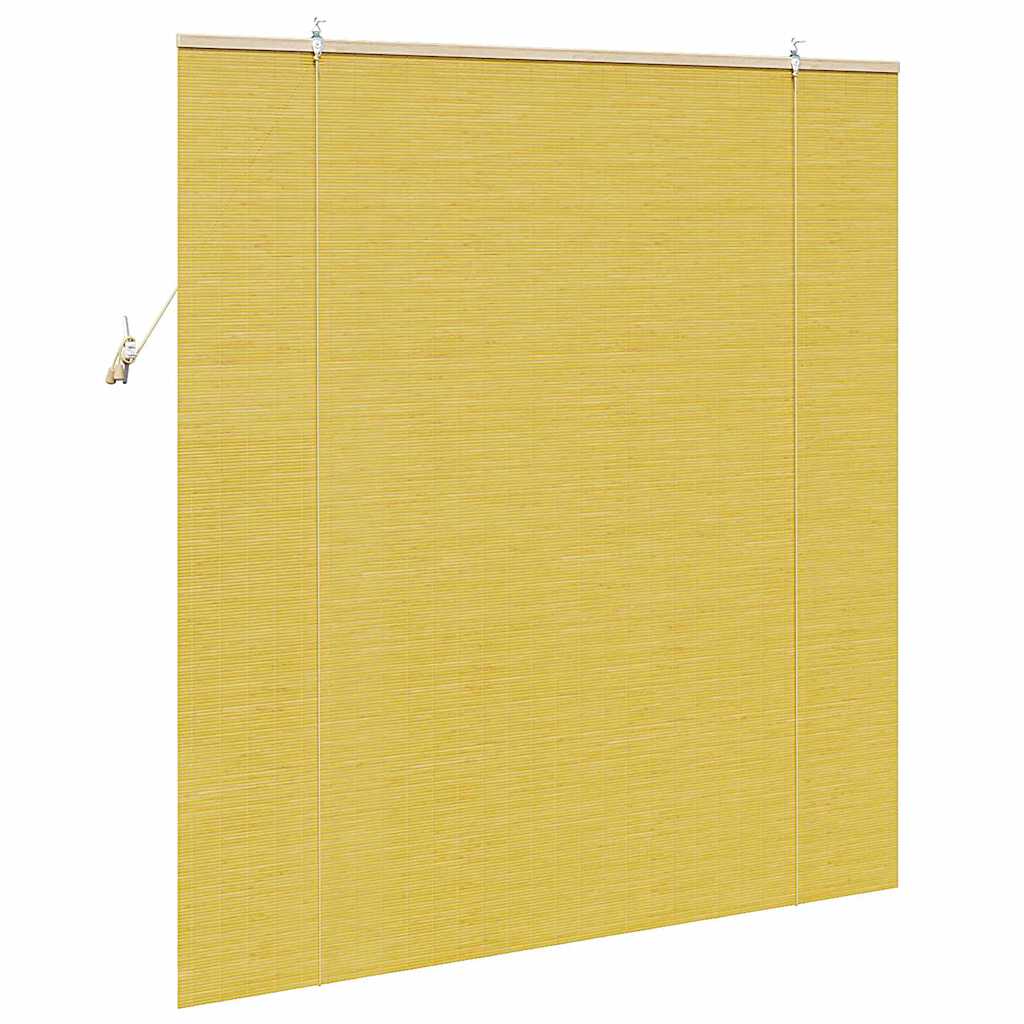 Fenster Jalousien & Rollos Sonstiges Gelb Bambus