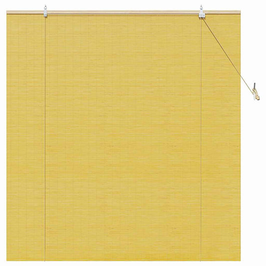 Fenster Jalousien & Rollos Sonstiges Gelb Bambus