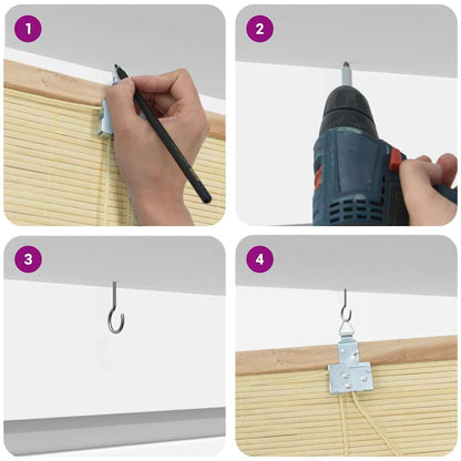 Fensterrollos & Jalousien Sonstiges Natur Bambus