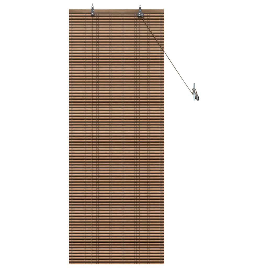 Fensterjalousien und -schattierungen Braun 60 x 160 cm Bambus