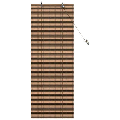 Fensterjalousien und -schattierungen Braun 60 x 160 cm Bambus