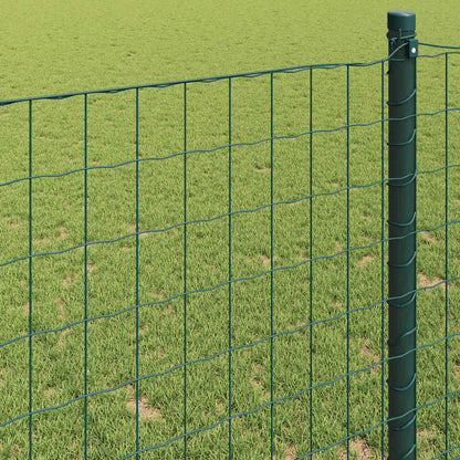 Eurozaun Grün 1,6 x 10 m PVC-beschichtetes Eisen
