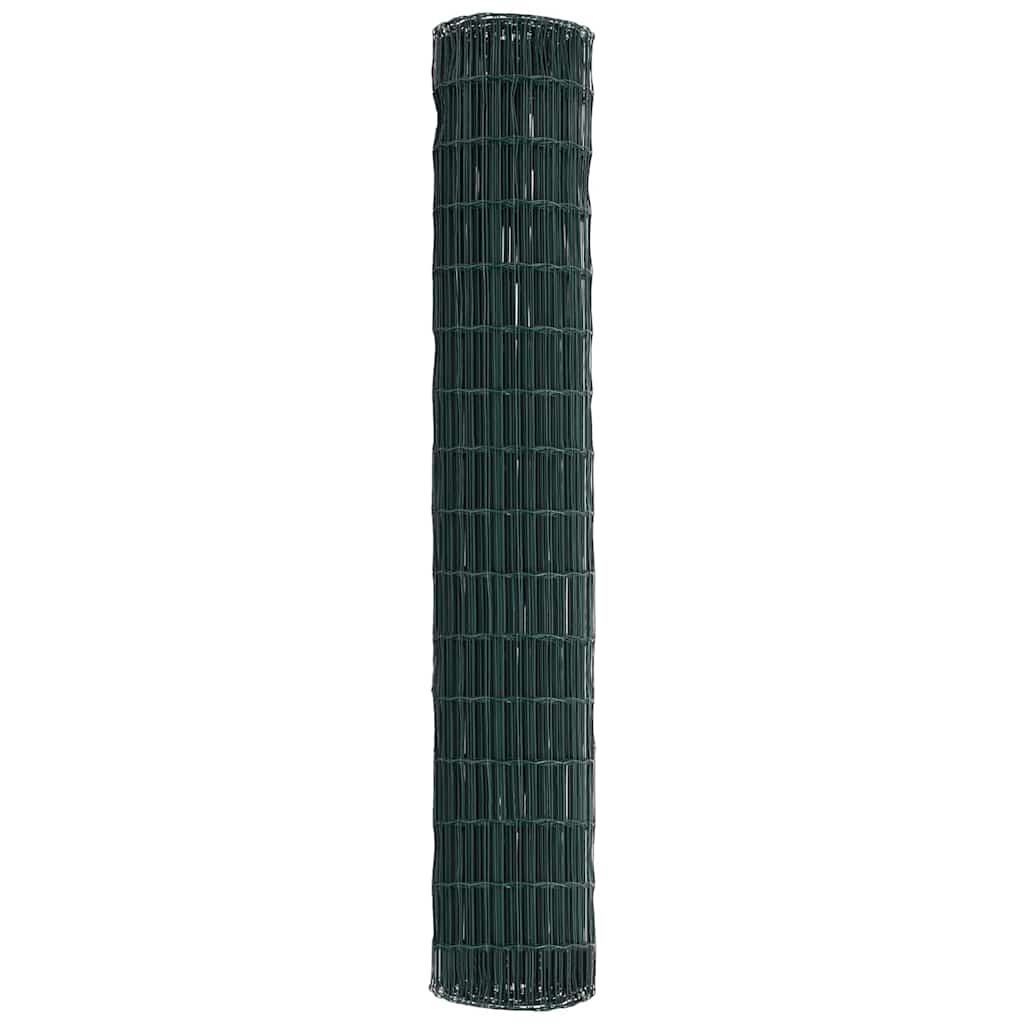 Eurozaun Grün 1.5 x 10 m PVC-beschichtetes Eisen