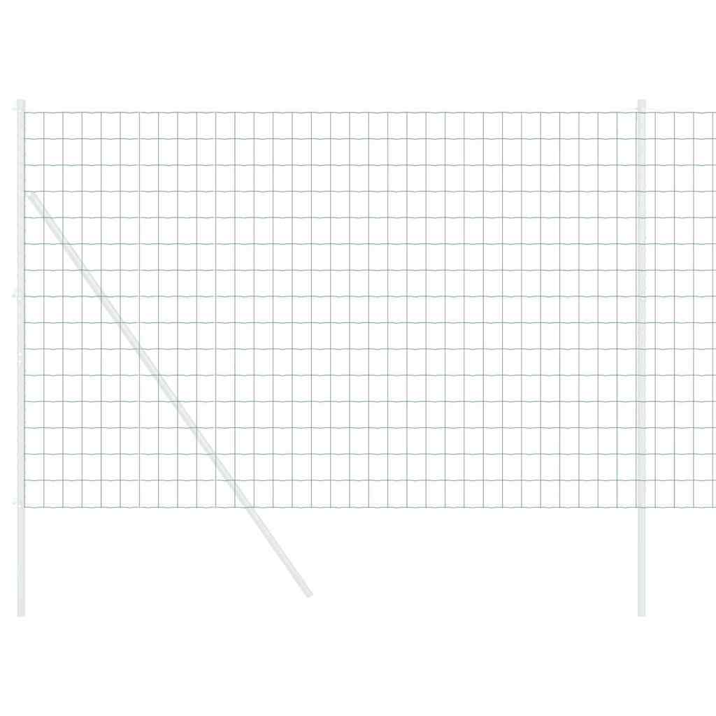 Eurozaun Grün 1.5 x 10 m PVC-beschichtetes Eisen