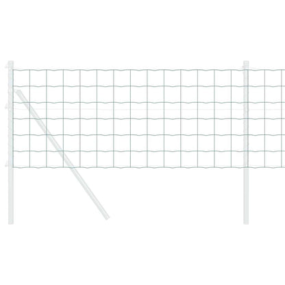 Eurozaun Grün 0,6 x 10 m PVC-beschichtetes Eisen