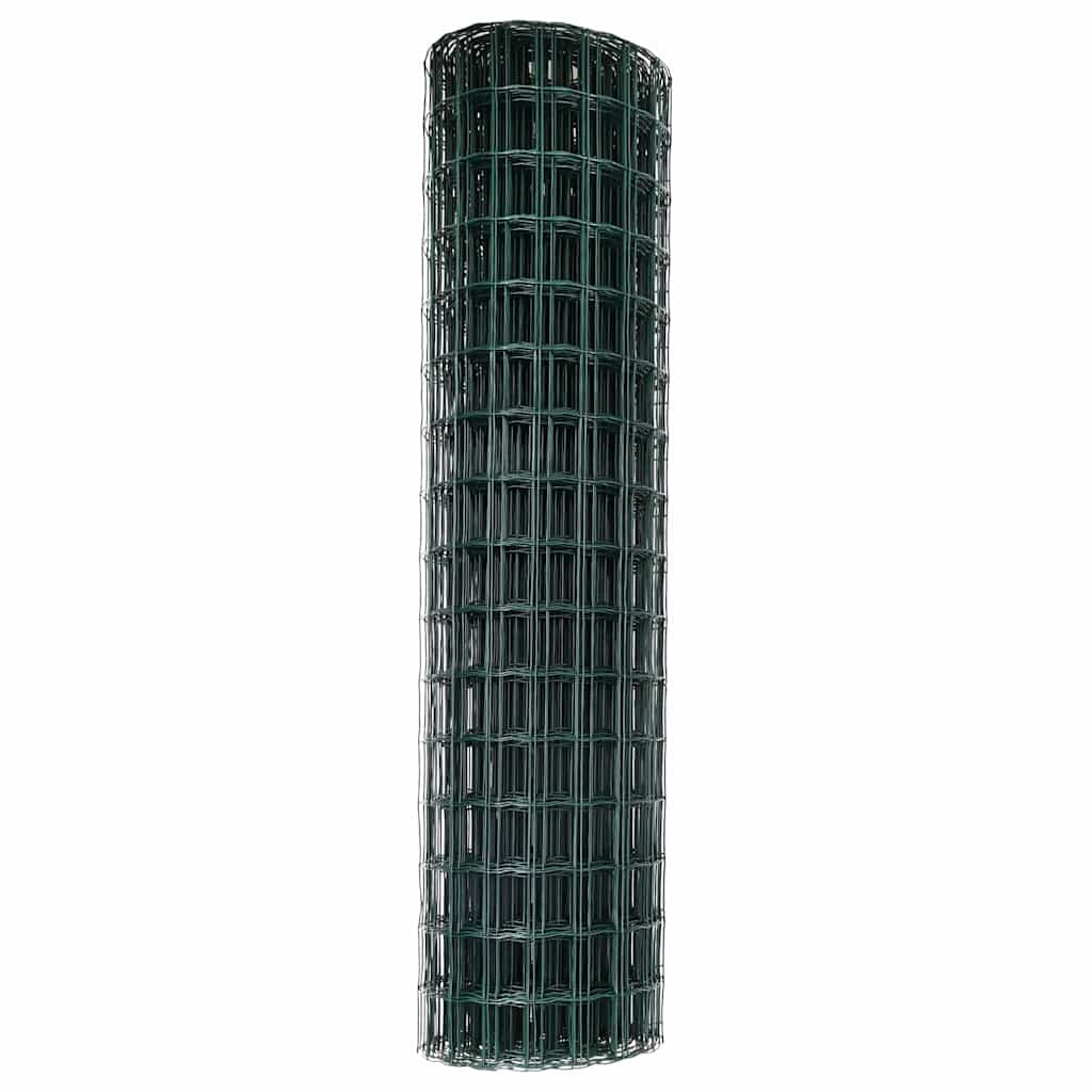 Eurozaun Grün 1.2 x 25 m PVC-beschichtetes Eisen