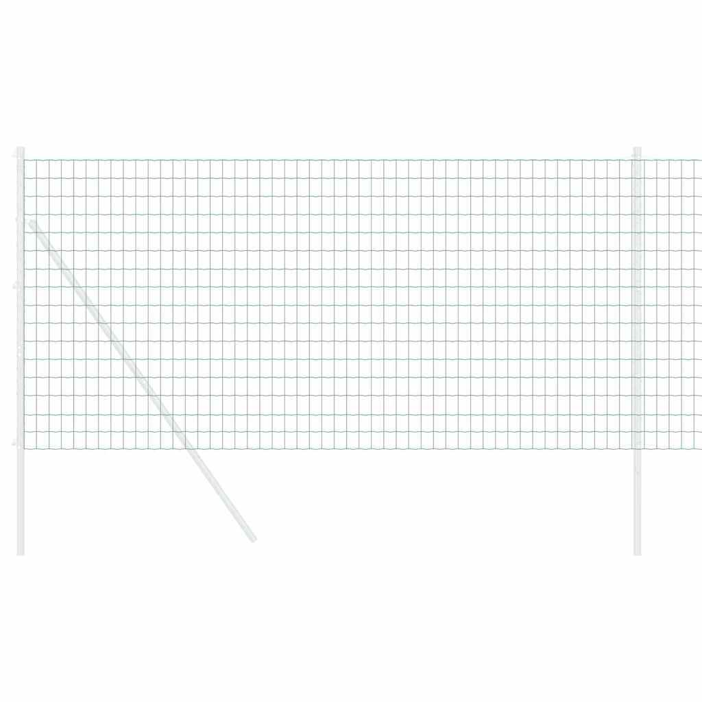 Eurozaun Grün 1.2 x 25 m PVC-beschichtetes Eisen