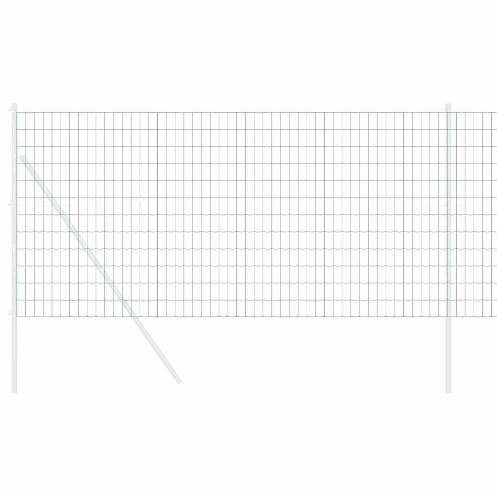 Eurozaun Grün 1.2 x 25 m PVC-beschichtetes Eisen