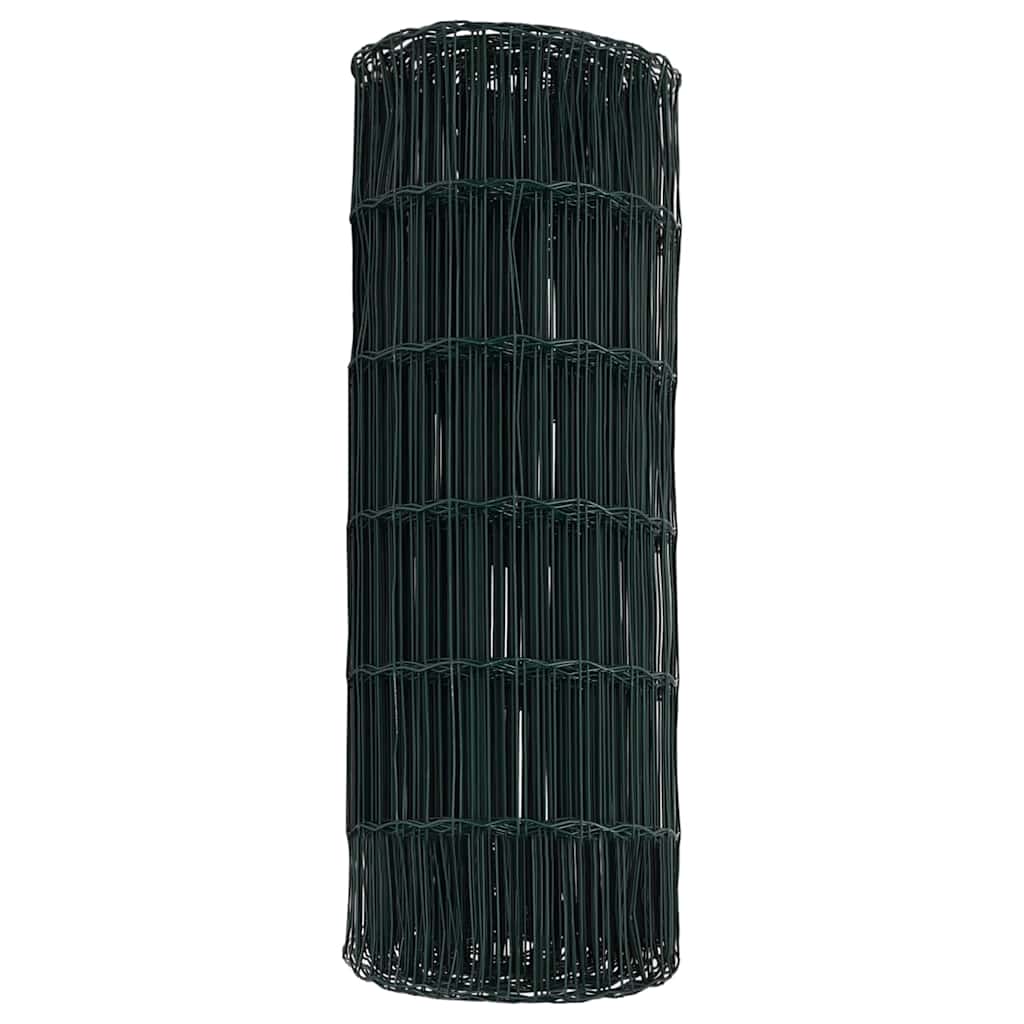 Eurozaun Grün 0.8 x 25 m PVC-beschichtetes Eisen