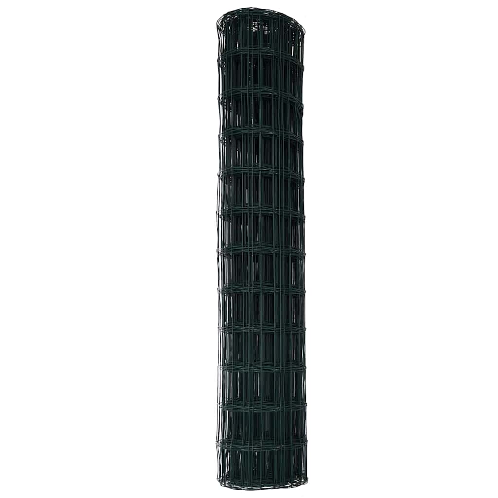 Eurozaun Grün 1.2 x 25 m PVC-beschichtetes Eisen