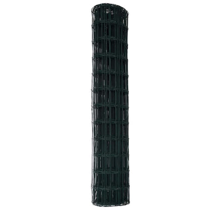 Eurozaun Grün 1.2 x 25 m PVC-beschichtetes Eisen