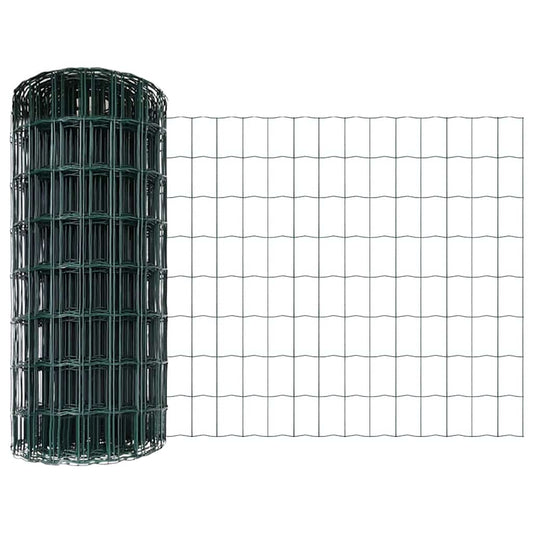 Eurozaun Grün 0.6 x 50 m PVC-beschichtetes Eisen