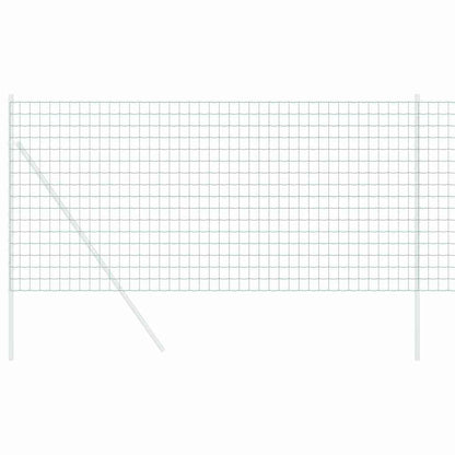 Eurozaun Grün 0,4 x 10 m PVC-beschichtetes Eisen