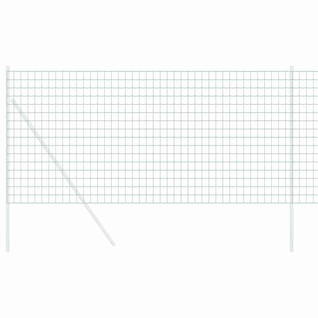 Eurozaun Grün 0,6 x 10 m PVC-beschichtetes Eisen