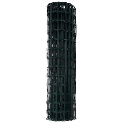 Eurozaun Grün 1,4 x 10 m PVC-beschichtetes Eisen