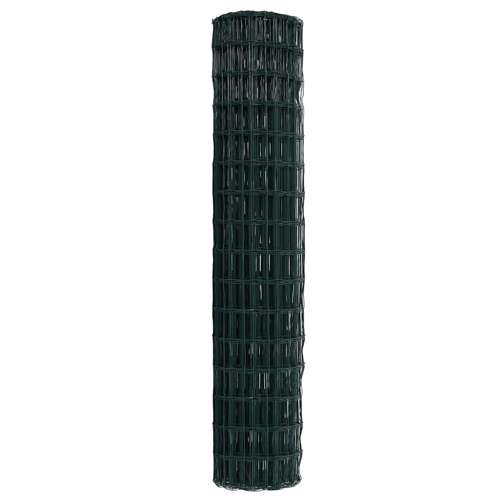 Eurozaun Grün 1.6 x 10 m PVC-beschichtetes Eisen