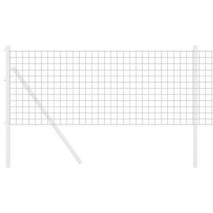 Eurozaun Grau 0,4 x 10 m PVC-beschichtetes Eisen