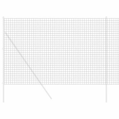Eurozaun Grau 1.5 x 10 m PVC-beschichtetes Eisen