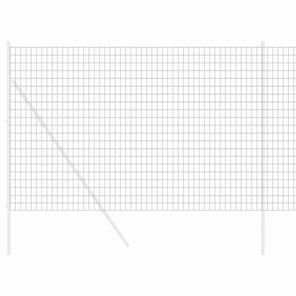 Eurozaun Grau 1.5 x 10 m PVC-beschichtetes Eisen