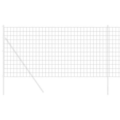 Eurozaun Grau 1.4 x 10 m PVC-beschichtetes Eisen