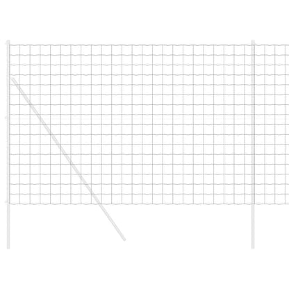 Eurozaun Grau 1.6 x 10 m PVC-beschichtetes Eisen