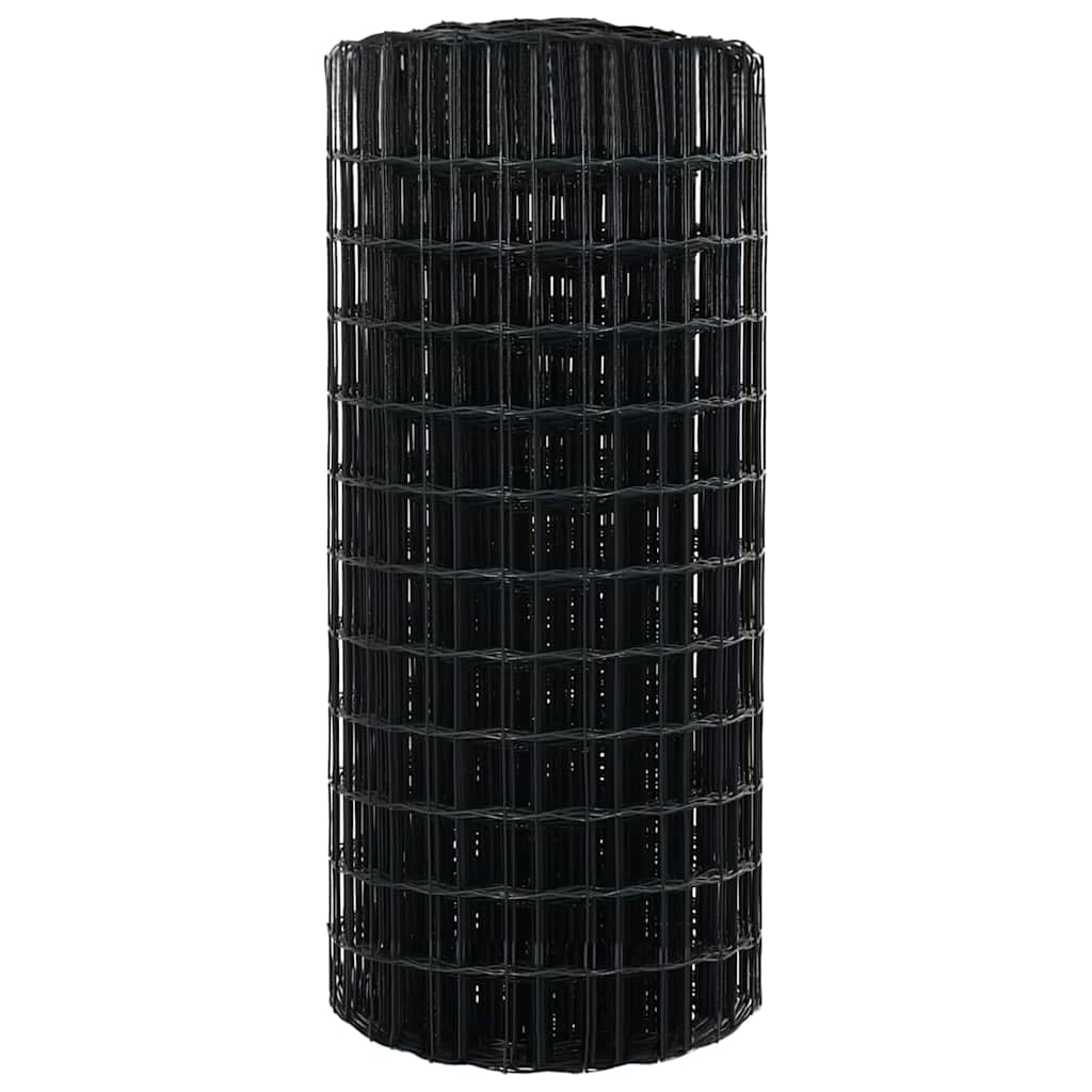 Eurozaun Grau 0.6 x 50 m PVC-beschichtetes Eisen