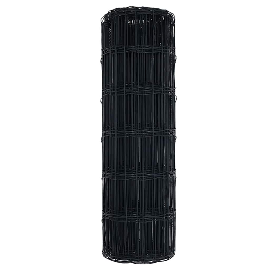 Eurozaun Grau 0.4 x 50 m PVC-beschichtetes Eisen