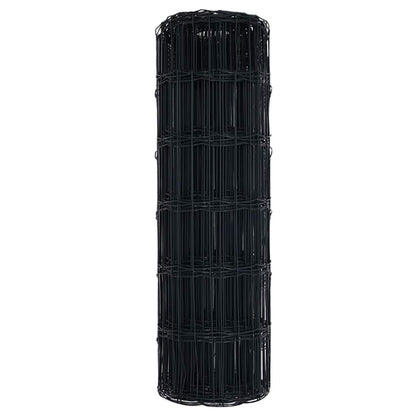 Eurozaun Grau 0.4 x 50 m PVC-beschichtetes Eisen