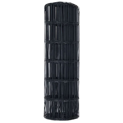 Eurozaun Grau 0.4 x 50 m PVC-beschichtetes Eisen