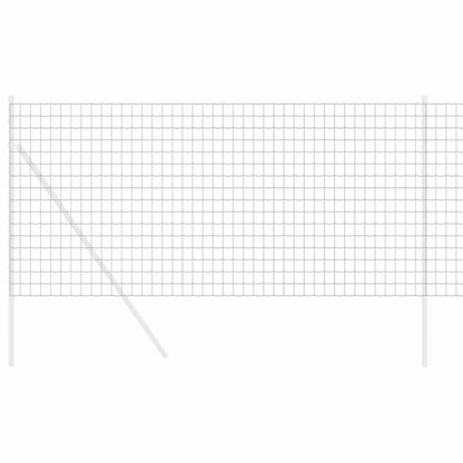 Eurozaun Grau 1.4 x 10 m PVC-beschichtetes Eisen